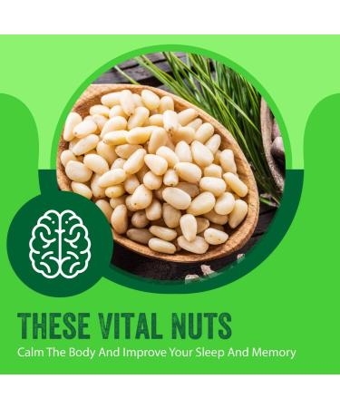 Premium Raw Pine Nuts 16 oz (1 lb) - Steam Pasteurized for Freshness | Ideal for Pesto, Salads, & Roasting | By I'M A NUT - Buy Online on SooperMarket.com