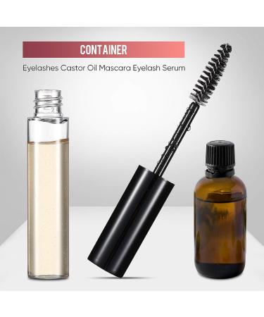 12-Piece 10ml Empty Mascara & Eyeliner Tubes Set with 4 Cream & Liquid Containers - DIY Eyelash Serum Kit - Buy Online on SooperMarket.com