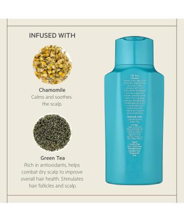 TPH BY TARAJI Serene Queen Shampoo | Vegan Sulfate-Free Hydrating Cleanser with Chamomile & Green Tea | Gentle Hair Care for Men & Women - 12 fl. oz - Buy Online on SooperMarket.com