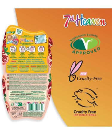 7th Heaven Passion Peel Off Face Mask with Vitamin C - Brightening Boost - All Skin Types - Buy Online on SooperMarket.com