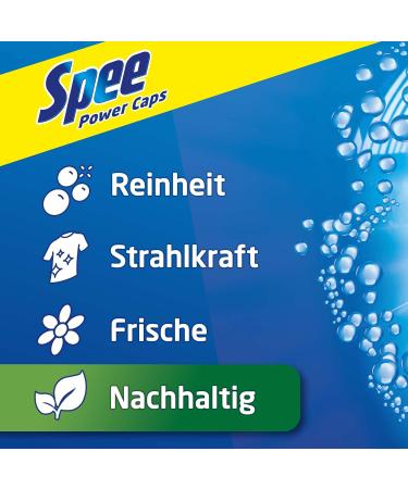 Buy Spee Power Caps Universal 4 + 1 - Heavy-Duty Detergent for Light & White Laundry (18 Loads) - Made in Germany - International Shipping Available - Buy Online on SooperMarket.com