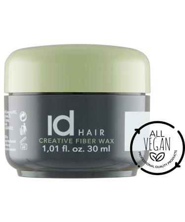 ID Hair - Creative Fiber Wax - Fiber Wax - strong and flexible hold - Mattes finish - Suitable for short to medium -length hair - 30 ml (1 Pack) 30 ml (1 Pack) Creative