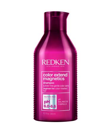 Redken Color Extend Magnetics Shampoo For Color-Treated Hair | Gently Cleanses & Protects Color | With Amino Acid | Sulfate Free Shampoo 10.1 Fl Oz (Pack of 1)