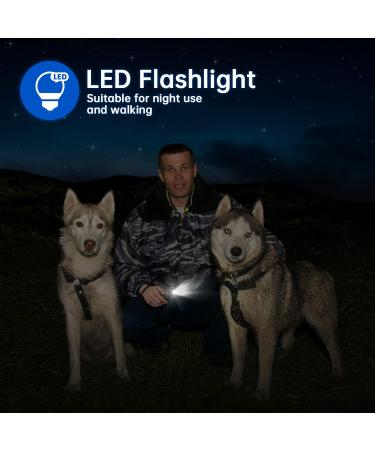 PWEZON Rechargeable Ultrasonic Anti Dog Barking Device | Dual Sensor Deterrent with Training Modes and LED Flashlight - 25 FT Range - Buy Online on SooperMarket.com