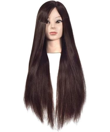26 Inch Adjustable Female Tailor Puppet Mannequin Head - Ideal for Hair Styling & Cosmetology Training - Buy Online on SooperMarket.com