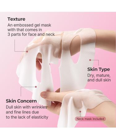 Buy Torriden CELLMAZING Low Molecular Collagen Firming Gel Sheet Mask - 4 Sheets | Anti-Wrinkle & Pore Minimizing | Intense Hydration | Cruelty Free | International Shipping - Buy Online on SooperMarket.com