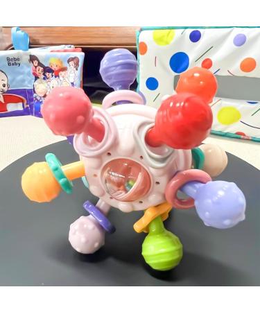 BAOK Biting Toys for Babies - Sensory Rattling Bite Rings & Teething Shaker Toys - International Shipping Available - Buy Online on SooperMarket.com