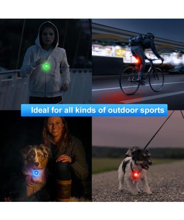 6 PCS LED Blinking Safety Lights for Dogs Cats & Kids - Bright Rechargeable Perfect for Pets & Cyclists - Buy Online on SooperMarket.com
