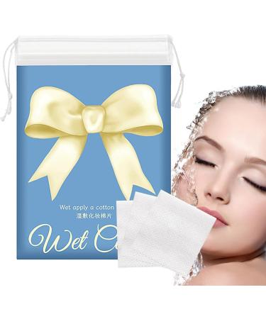 Cotton Pads for Makeup Removal Pack of 200 Wet Compress Cotton Sheets Super Fit Face Cleansing Pads Breathable Pads for Cosmetics Removal All Skin Types - Buy Online on SooperMarket.com