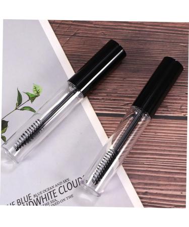 Healvian 32 Pcs Mascara Tube Transparent Balm Tube Empty Mascara Bottle and Brush Eyelash Brush Tube Plastic 1 g (Pack of 1) Blackx2pcs - Buy Online on SooperMarket.com