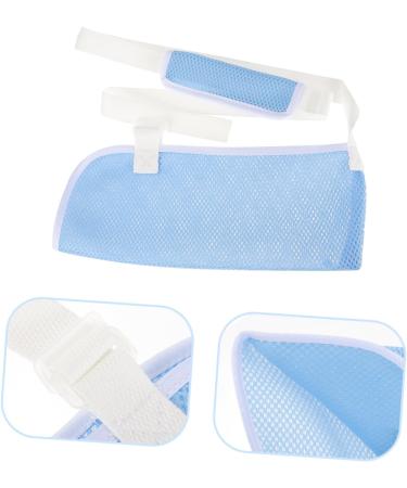 MUSISALY Children's Arm Sling Arm Sling for Wrist Injury Sling for Arm and Shoulder Arm Support Arm Brace Net 50X27CM Sky-blue - Buy Online on SooperMarket.com