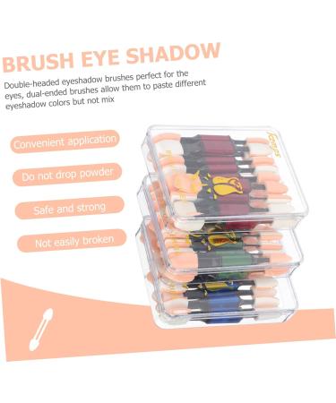 Beavorty 30pcs Double Ended Eye Shadow Stick Makeup Disposable Eyeshadow Woman Sponge Tool - Buy Online on SooperMarket.com