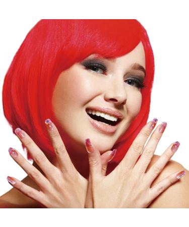 Dopi Purple Butterflies Gel Nail Strips - Long Lasting & Easy to Use - Buy Online on SooperMarket.com