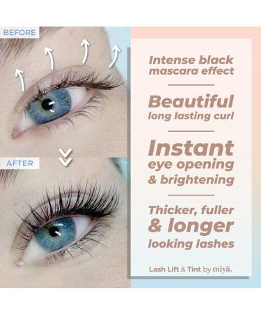 MIYA LASH Lash Lift Kit - Professional Keratin Eyelash Perm | LVL Curling & Lifting | Vegan, Semi-Permanent Results | Home & Salon Use - Buy Online on SooperMarket.com