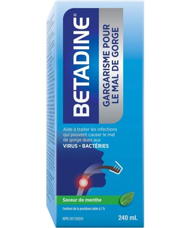 Betadine Sore Throat Gargle 240ml - Buy Online on SooperMarket.com
