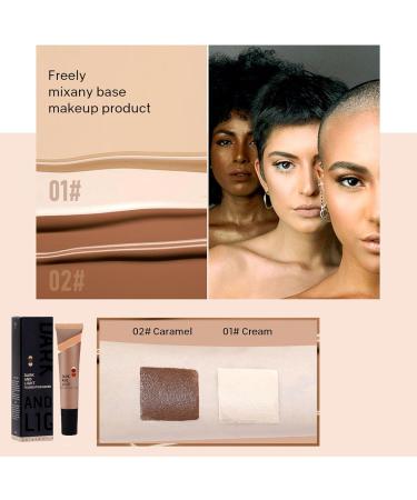 Nmbol Full Coverage Concealer Foundation Mixing Pigment Pigment Foundation Mixing Foundation Mixing Pigment for Adjusting Shade Coloror Foundation Mixer Light Easy to with Foundation - Buy Online on SooperMarket.com