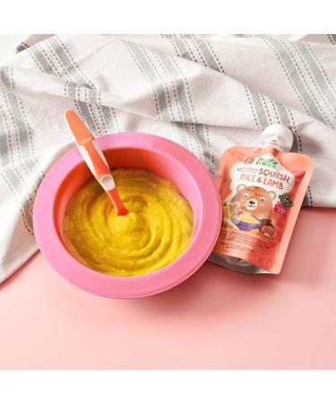 Organic Butternut Squash Rice and Lamb Baby Puree - 130g | Halal | 7+ Months - Buy Online on SooperMarket.com