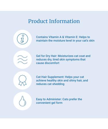 PetAg Skin and Coat Gel Supplement - Fatty Acids, Zinc, Vitamins A & E - 3.5 oz - 2 Pack - Buy Online on SooperMarket.com