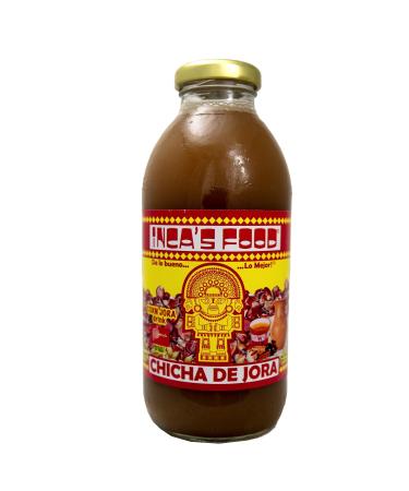 INCA'S FOOD Chicha de Jora para Beber/ Drinking Corn Jora Cider 16 oz.