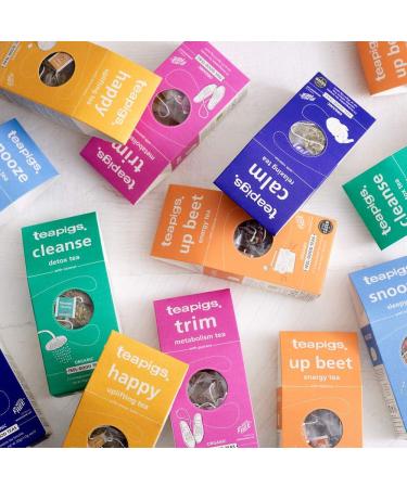 Teapigs Organic Calm Herbal Tea Made With Whole Leaves And Flowers (2 Pack Of 15 Tea Bags) 15 Count (Pack of 2) - Buy Online on SooperMarket.com