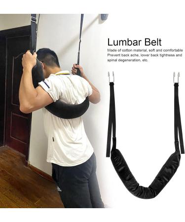 Soft Lumbar Vertebrae Traction Device - Light & Convenient Back Extension Belts for Home Office & Travel - Buy Online on SooperMarket.com