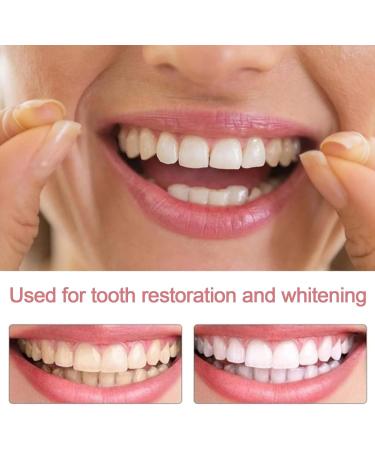 Risely Temporary Whitening Veneers - 2 Pairs of Artificial Teeth for Men & Women | Plug-In Braces & Lightening Dentures - Buy Online on SooperMarket.com