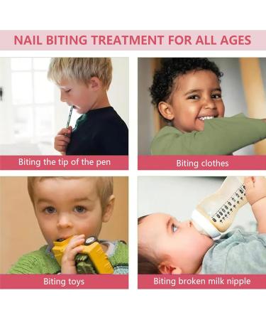 Quick Drying Anti Nail Biting Nail Polish - Nail Biting Prevention For Kids - Stop Nail Biting Nail Varnish - Nail Biting Prevention For Adults & Children Fast And Easy Application - Buy Online on SooperMarket.com