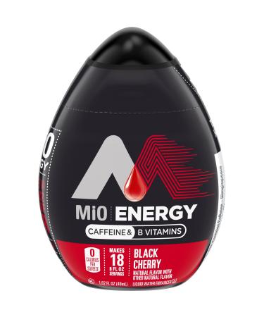 Mio Energy Liquid Water Enhancer Black Cherry 1.62 OZ 6-Pack Black Cherry 1.62 OZ 6-Pack