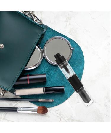 Angoily Multifuntional Telescopic Makeup Brush Set - Bottle Blush Honey Powder Liquid Foundation & Manicure Brushes - Compact Travel Size Black - Buy Online on SooperMarket.com