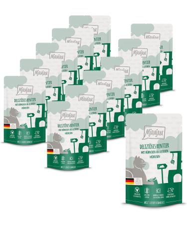 Mjamjam Quetschie - Delicious Reindeer & Turkey with Cranberries | 12x125g Packs - International Shipping - Buy Online on SooperMarket.com