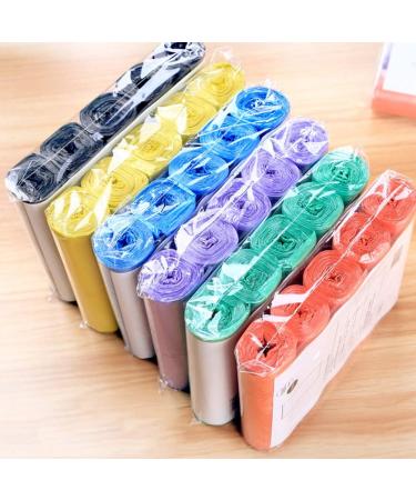 tbpersicwT 100Pcs 5 Rolls Point Break-Style Thicken Household Garbage Waste Trash Bags Garbage Bag - Green - Buy Online on SooperMarket.com