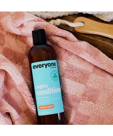 Everyone Hair Care Conditioner - Coconut & Lemon 12 fl oz | Sulfate & Paraben Free Deep Moisturizing Wash & Leave In - Buy Online on SooperMarket.com