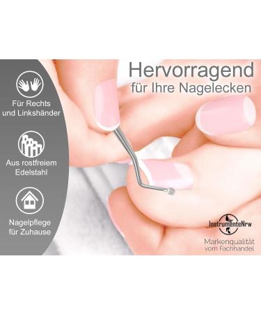 Foot Care Instrument Corner Lifter with Small Round Ends - Perfect for Smooth Healthy Feet | Shop Internationally - Buy Online on SooperMarket.com