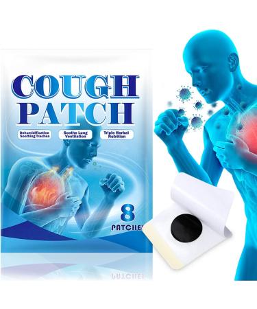 Cough Patch 40 Pcs Cough Relief Chest Cold Suppressant Sticker Acupoint Physiotherapy Pad - Buy Online on SooperMarket.com
