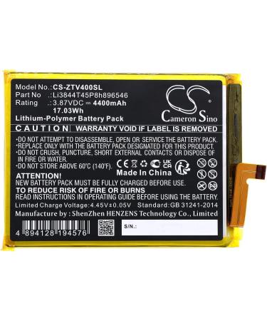 Battery Replacement for Axon 40 SE & Blade V40S - Li3844T45P8h896546 - International Shipping Available - Buy Online on SooperMarket.com