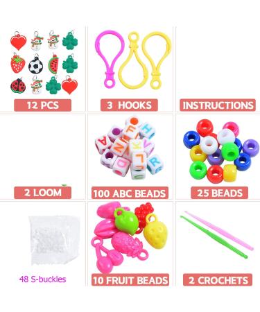 2000+ Rubber Band Bracelet Kit - Loom Bracelet Making Set for Kids with Refill Bands - Buy Online on SooperMarket.com