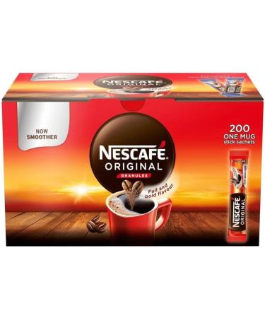 Original Catering Instant Coffee Sachets 200x1.8g (2 boxes 400 Total) - Buy Online on SooperMarket.com