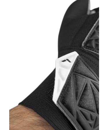 Reusch Unisex Youth Attrakt Starter Solid Junior Goalkeeper Gloves - Size 8 Black | International Shipping Available - Buy Online on SooperMarket.com