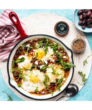 Zest & Zing Shakshuka 40g Spice Blend - Premium, Fresher & Convenient Stackable Jars - Buy Online on SooperMarket.com