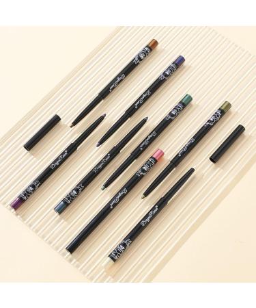 Buy Glitter Eyeshadow Sticks - 4pcs Waterproof Cream Eyeshadow Pencil | Long Lasting Shimmer & High Pigmented Eye Brightener | Multiuse Makeup Stick #052 - Buy Online on SooperMarket.com