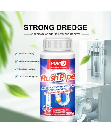 Upgrate Powerful Pipe Dredging Agent Sink and Drain Pipe Dredging Powder Pipe Dredge Agent Kitchen Toilet Pipeline Quick Cleaning Tool - Buy Online on SooperMarket.com