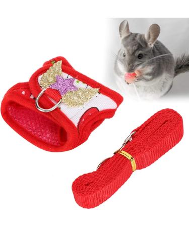 Fdit Small Animals Harness and Leash Set Soft Harness with Lead for Rabbits Bunny Rabbits Adjustable Harness (S) - Buy Online on SooperMarket.com