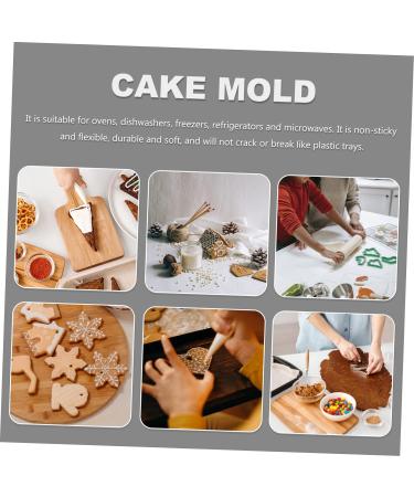 MAGICLULU 2 Pcs 18 Lollipop Mold Cake Trays Silicone Candy Molds 18-Hole Silicone Lollipop Cake Mold Silicone Mould Soap Molds Silicone Molds Cake Maker Baking Supplies Silica Gel Round Bluex2pcs 25X25X4cmx2pcs - Buy Online on SooperMarket.com