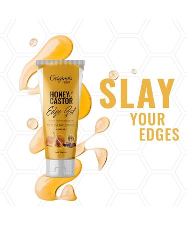 Africa's Best Originals Honey and Castor Edge Hair Gel - Sulfate-Free 4 oz - Buy Online on SooperMarket.com