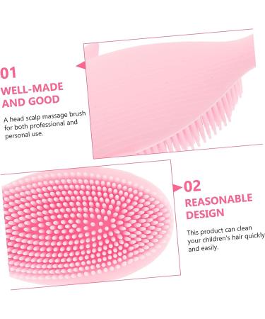 FRCOLOR Silicone Bath Scrubber for Kids and Men - Exfoliator Body Brush for Home Use - Buy Online on SooperMarket.com