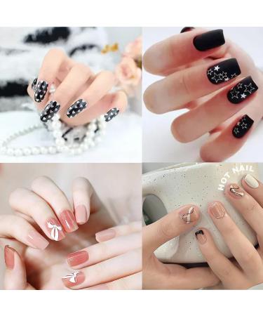 6pcs Professional Nails Art Brushes Set Double Ended Nail Striping Brush Thin Brushes For Gel Polish Pen Dotting Tool Drawing Small Details - Buy Online on SooperMarket.com