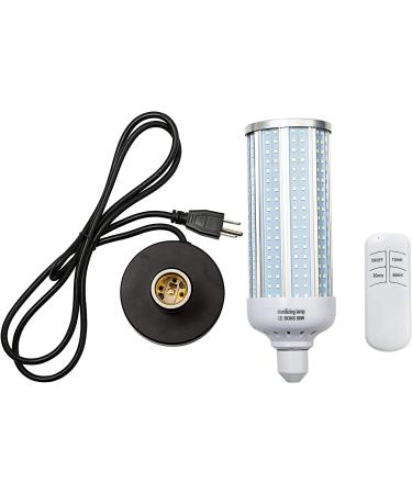 100W UV Light Sanitizer Bulb | UVC Disinfection Germicidal Lamp E26/E27 Base - Home, Office, Hotel | White - Buy Online on SooperMarket.com
