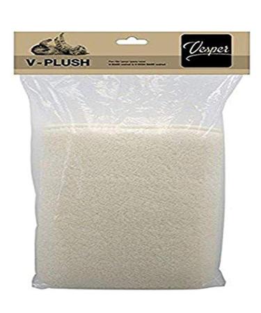 Catit Vesper V-Plush, Replacement Part for V-Base (52042) & V-High Base (52045) Scratching Pad, 11.2" x 22.4", Walnut