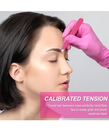 Sularpek Stainless Steel Slant Tweezer - Precision Eyebrow & Facial Hair Remover Set for Women and Men - Buy Online on SooperMarket.com