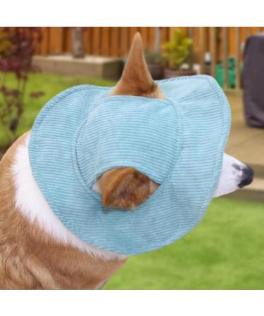 Folpus Outdoor Dog Hat - Breathable Summer Cap for Small to Large Dogs - XS Green Puppy Sun Hat - Buy Online on SooperMarket.com
